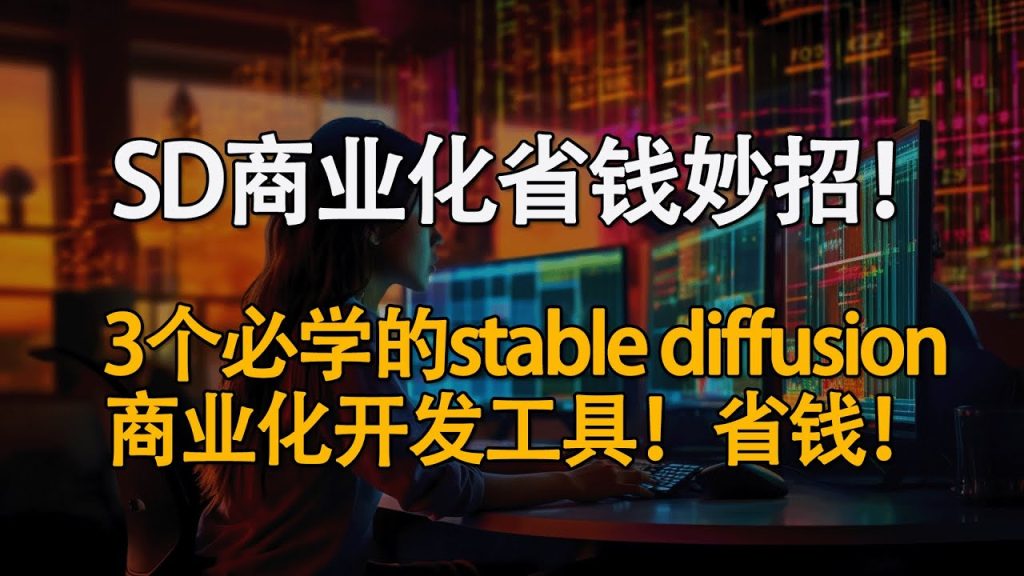 必学！三个stable diffusion商业化开发的省钱服务！