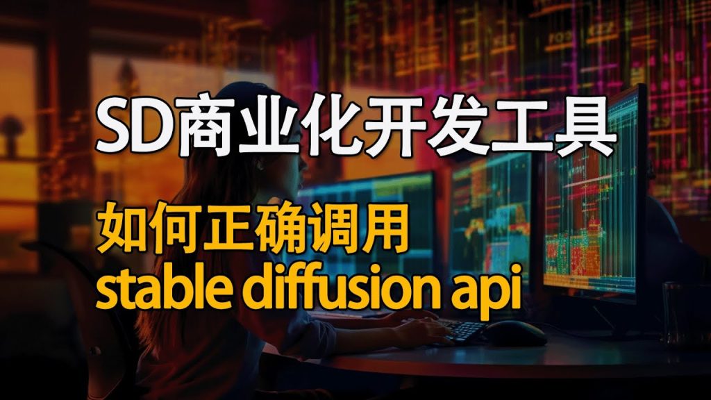 开源！如何把stable diffusion变成商用软件？教你正确的调用stable diffusion api！